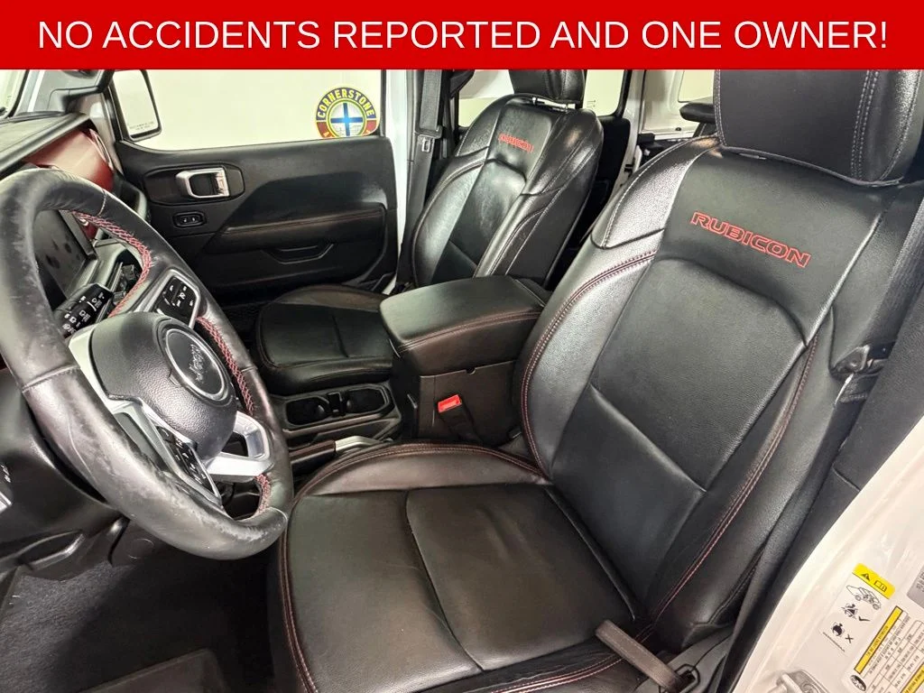 Used 2019 Bright White Clearcoat Jeep Unlimited Rubicon image 11