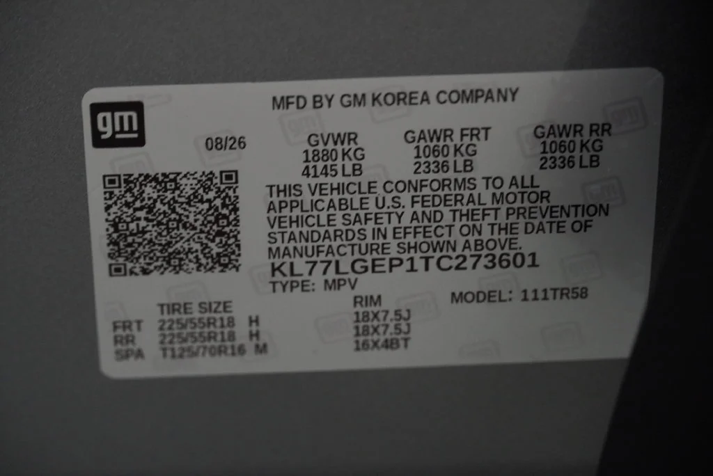 New 2026 Sterling Gray Metallic Chevrolet 1RS image 42