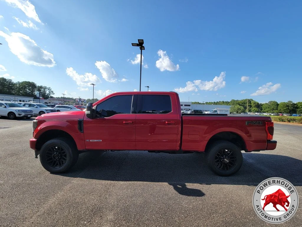 Used 2022 Red Ford Lariat image 3