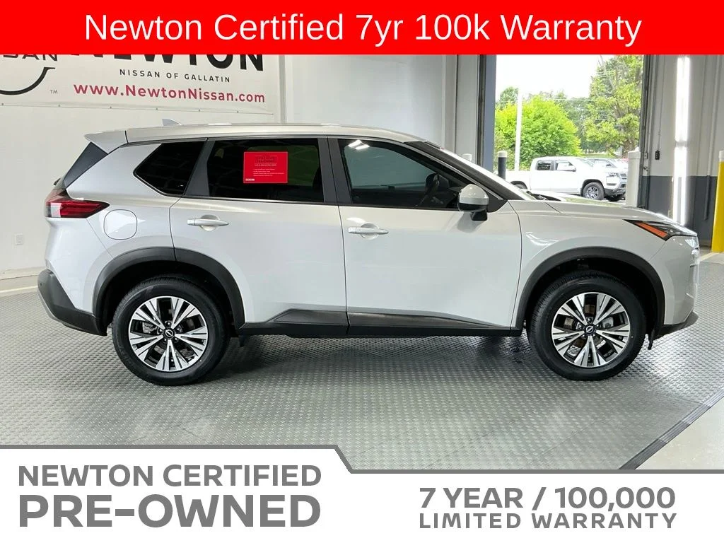 Certified Used 2023 Brilliant Silver Metallic Nissan SV image 22