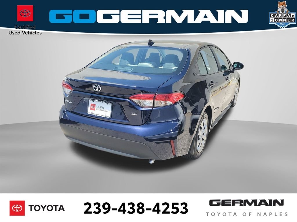 Certified Used 2026 Blue Toyota LE image 52
