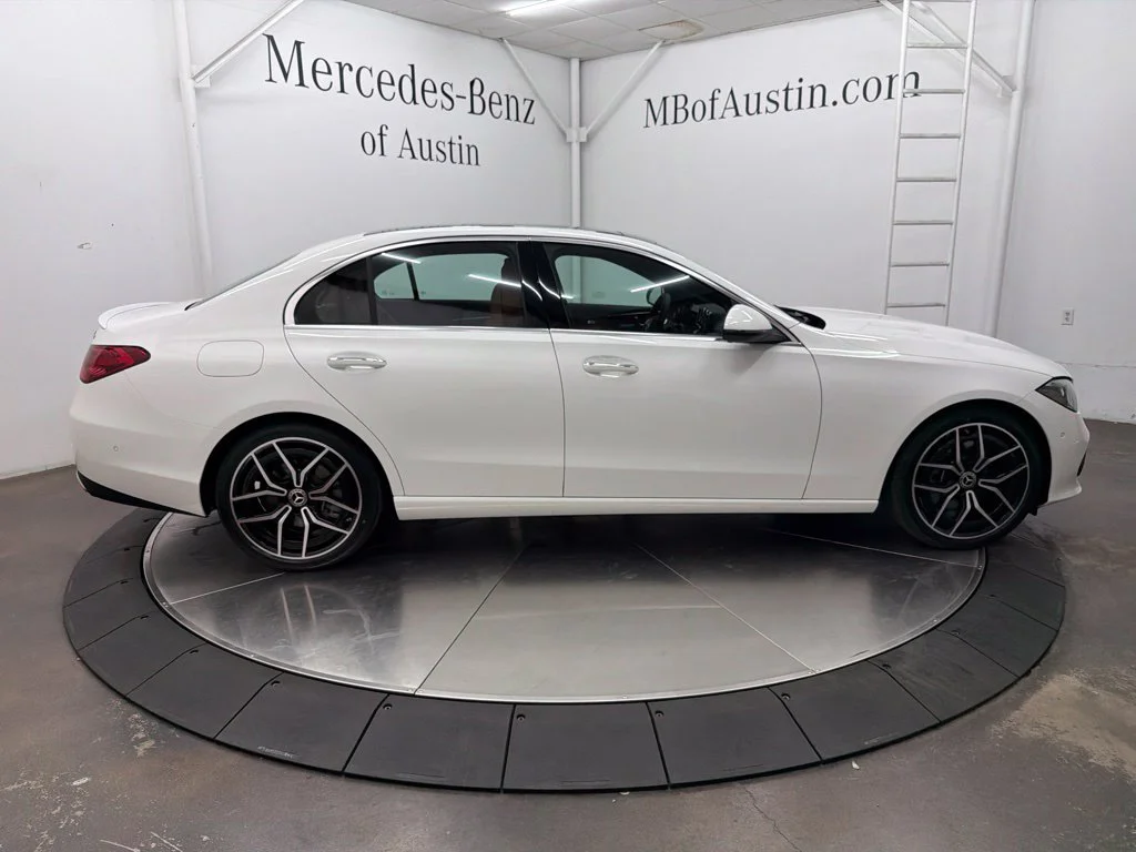 New 2027 White Mercedes-Benz C 300 image 8