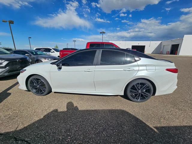Used 2025 Midnight Black Metallic Toyota XSE image 8