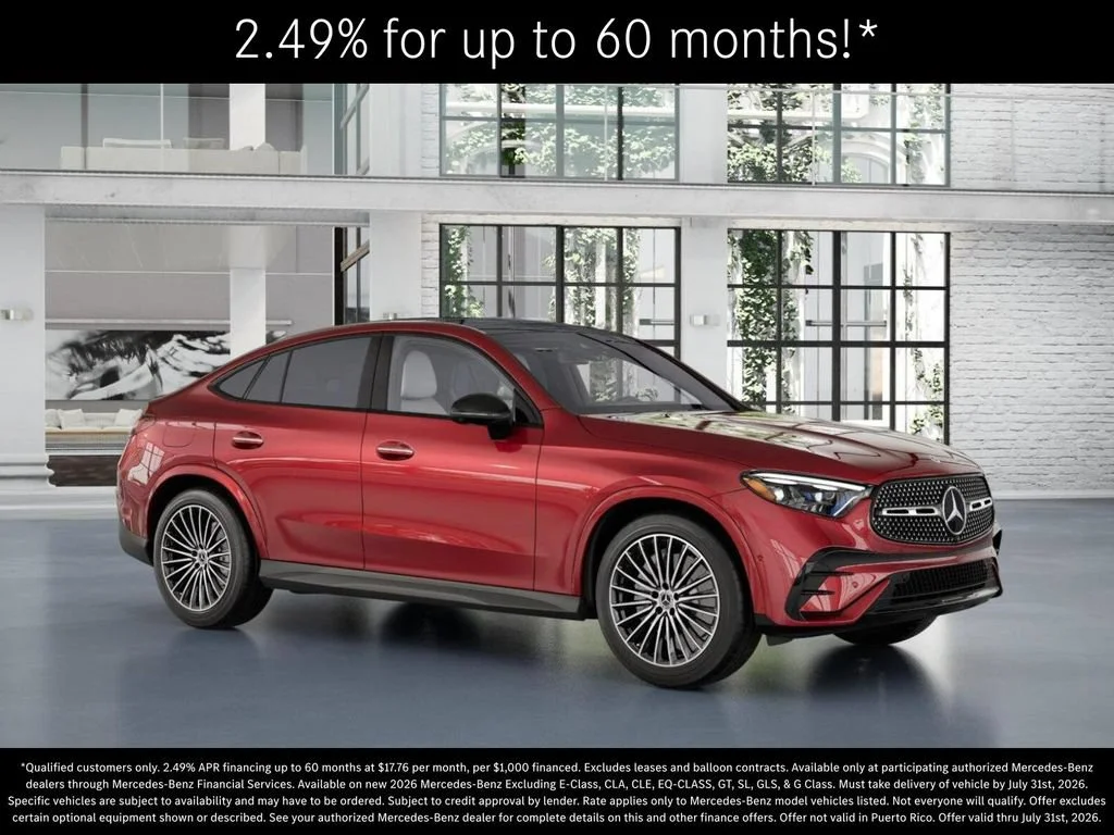 New 2026 MANUFAKTUR Patagonia Red Metallic Mercedes-Benz GLC 300 image 54