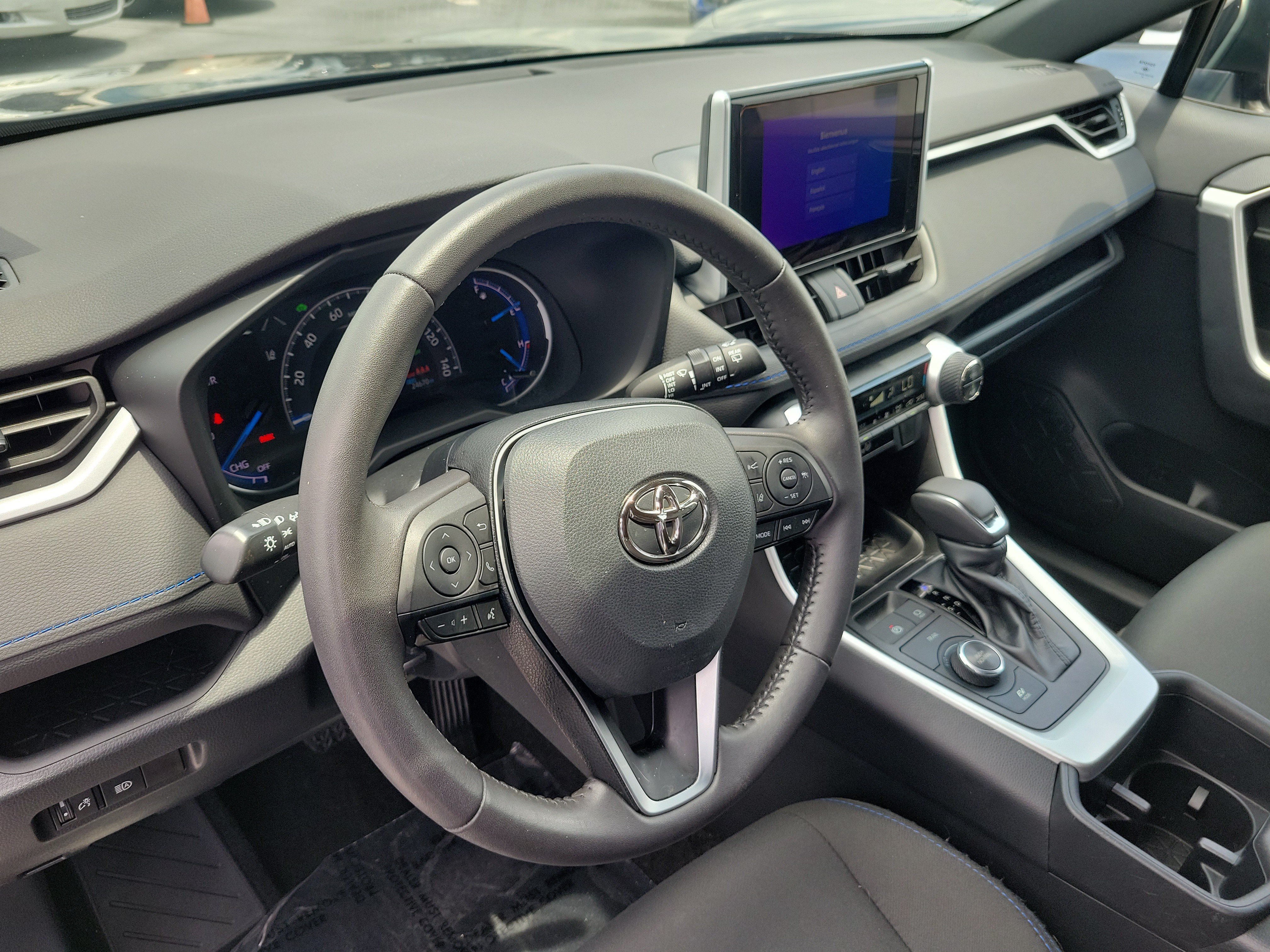 Certified Used 2023 Midnight Black Metallic Toyota Hybrid SE image 23