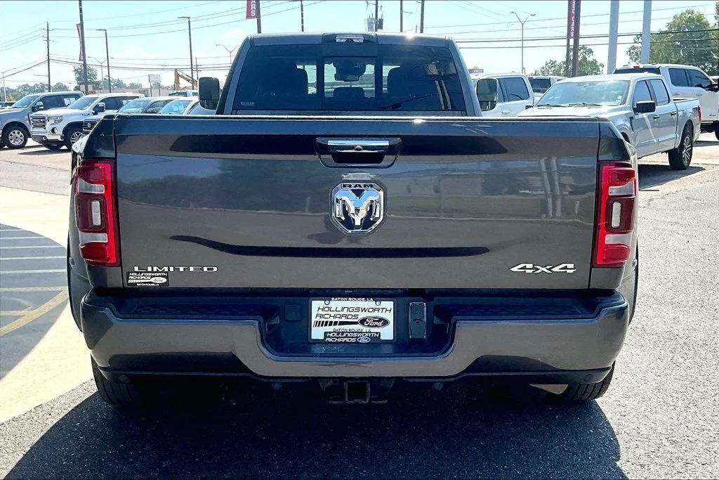 Used 2022 Granite Crystal Clearcoat Metallic Ram Limited image 4
