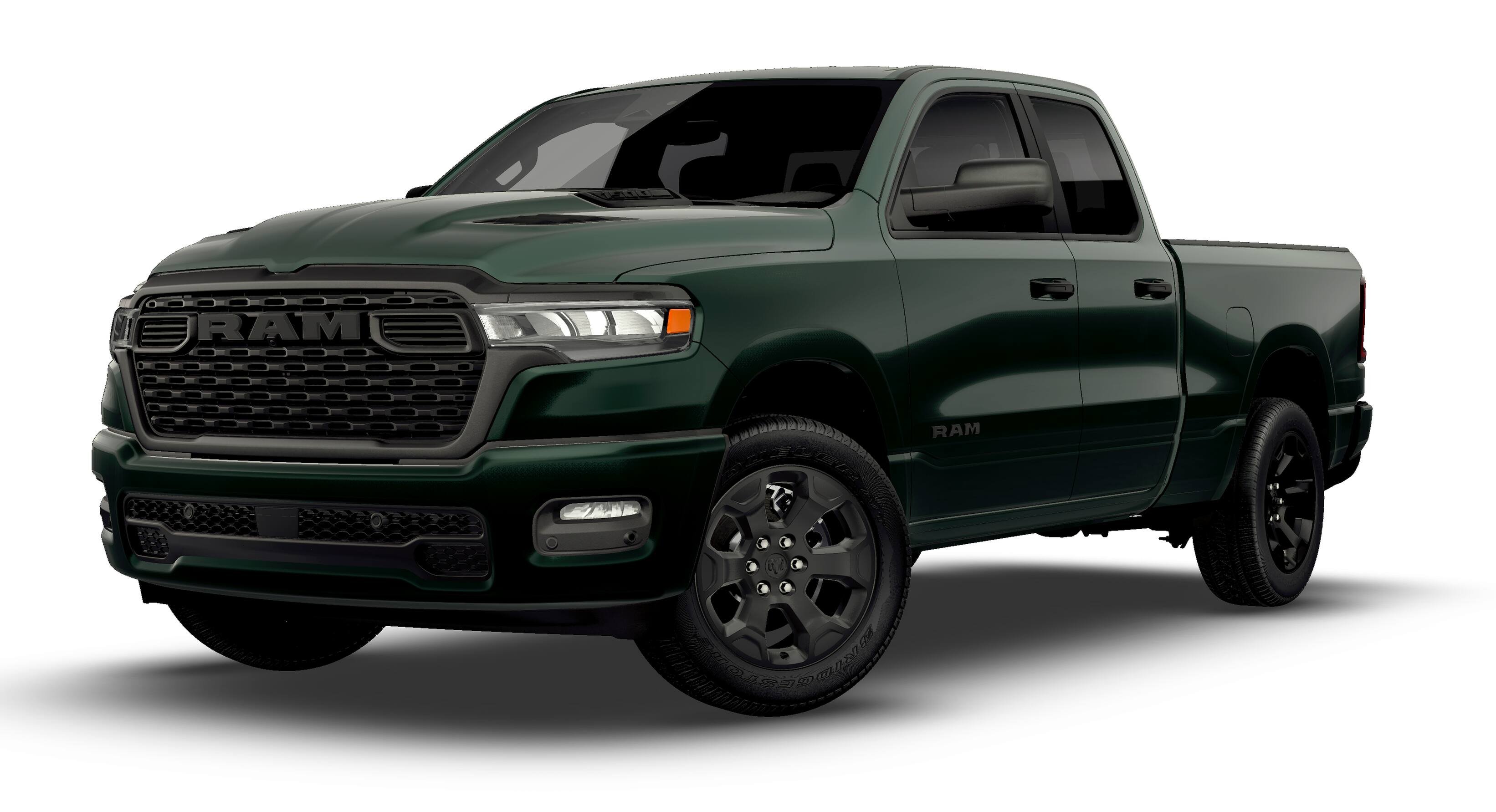 New 2026 Serrano-Green Metallic Exterior Paint RAM Express image 27