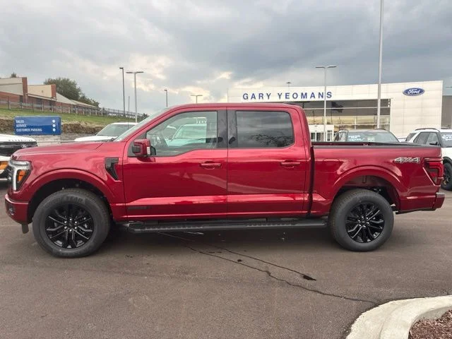 New 2026 Red Ford Lariat image 2
