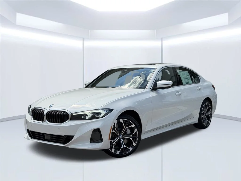 New 2026 Mineral White Metallic BMW 330i image 1