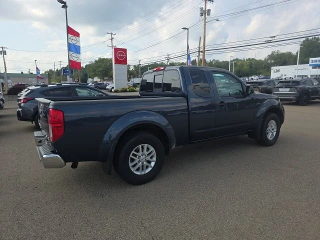 Certified Used 2019 Blue Nissan SV image 8