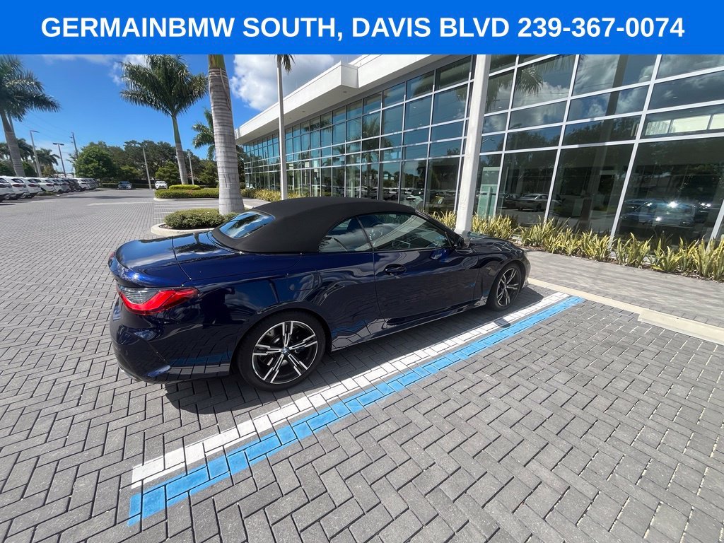 Certified Used 2023 Tanzanite Blue II Metallic BMW M440i image 8