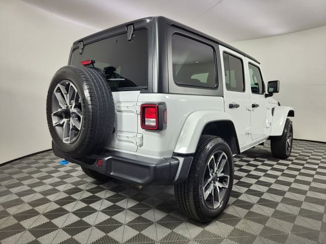 Used 2024 White Jeep Sport S 4xe image 5