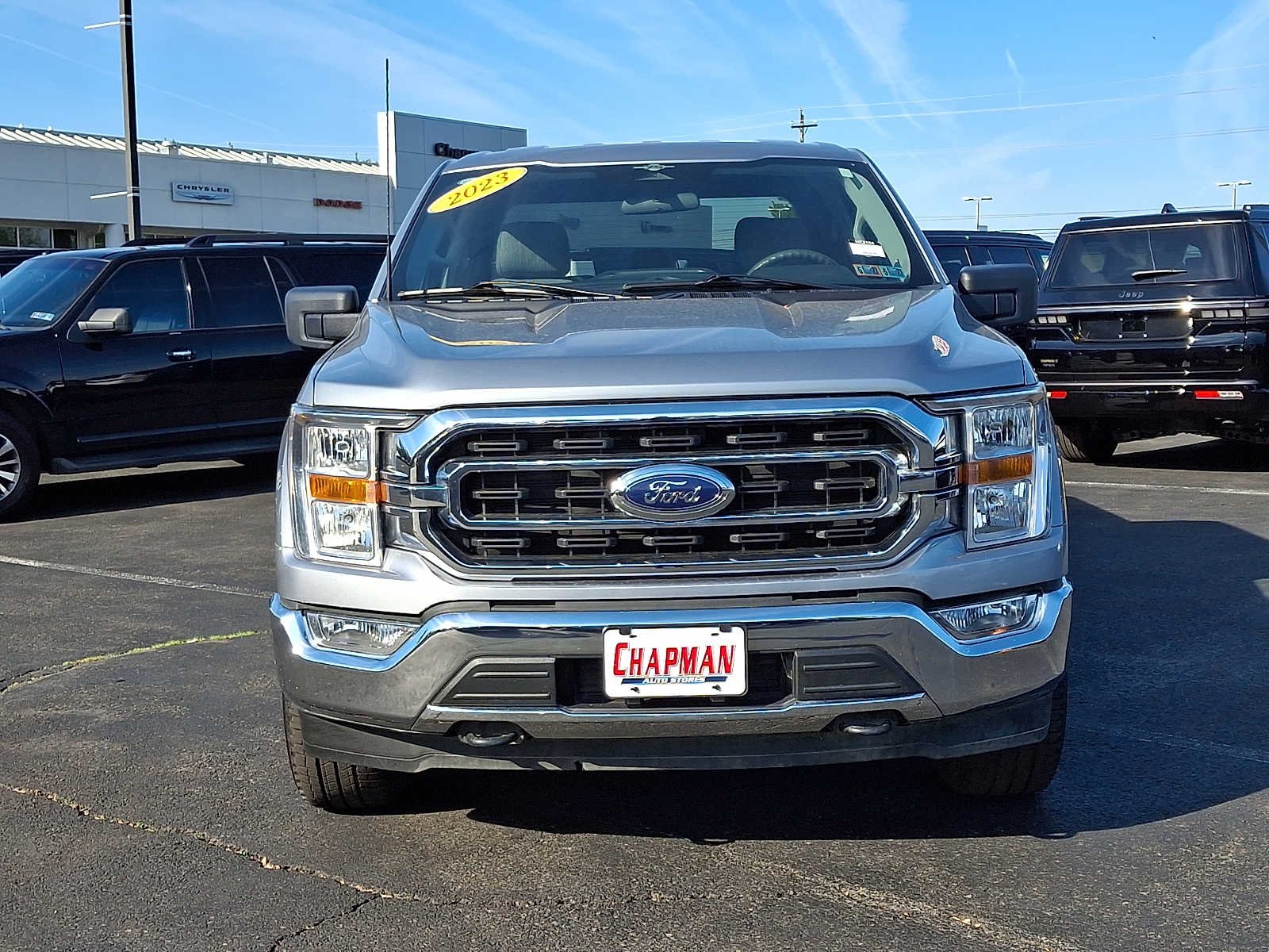 Used 2023 Iconic Silver Metallic Ford XLT image 2