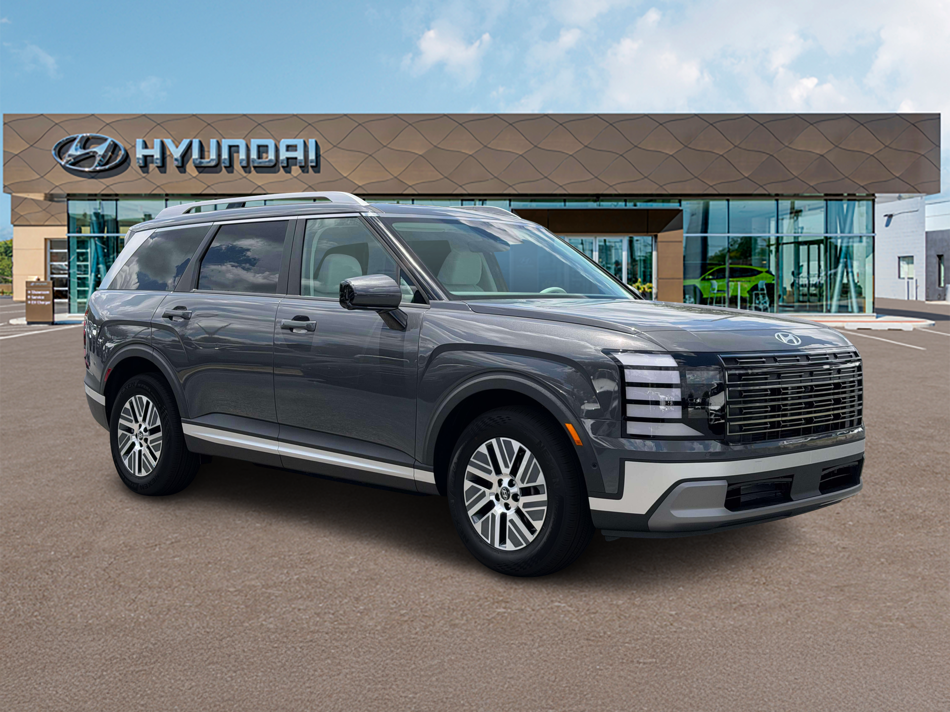 New 2027 Gray Hyundai Blue SEL Premium image 10