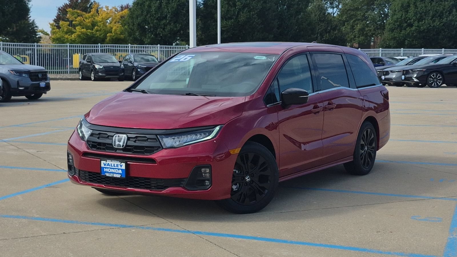 New 2026 Radiant Red Metallic II Honda Sport-L image 2