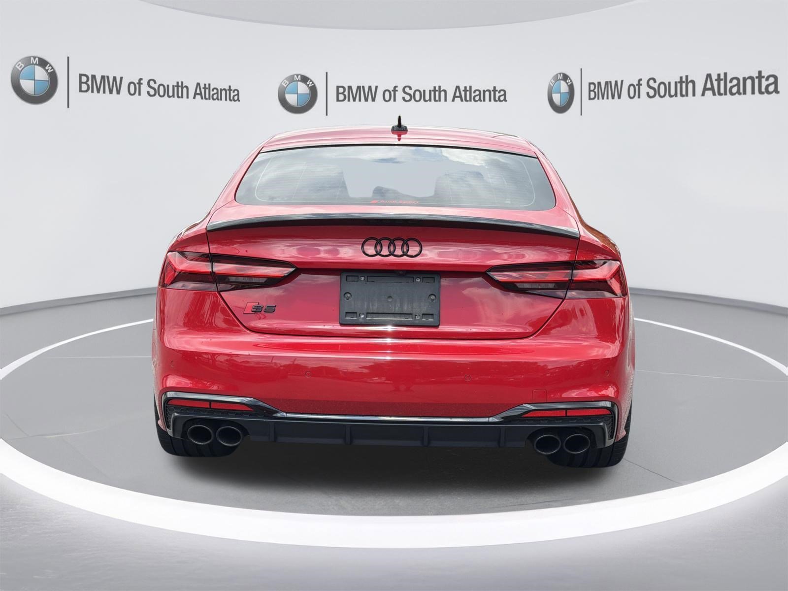 Used 2024 Progressive Red Metallic Audi Premium Plus image 25
