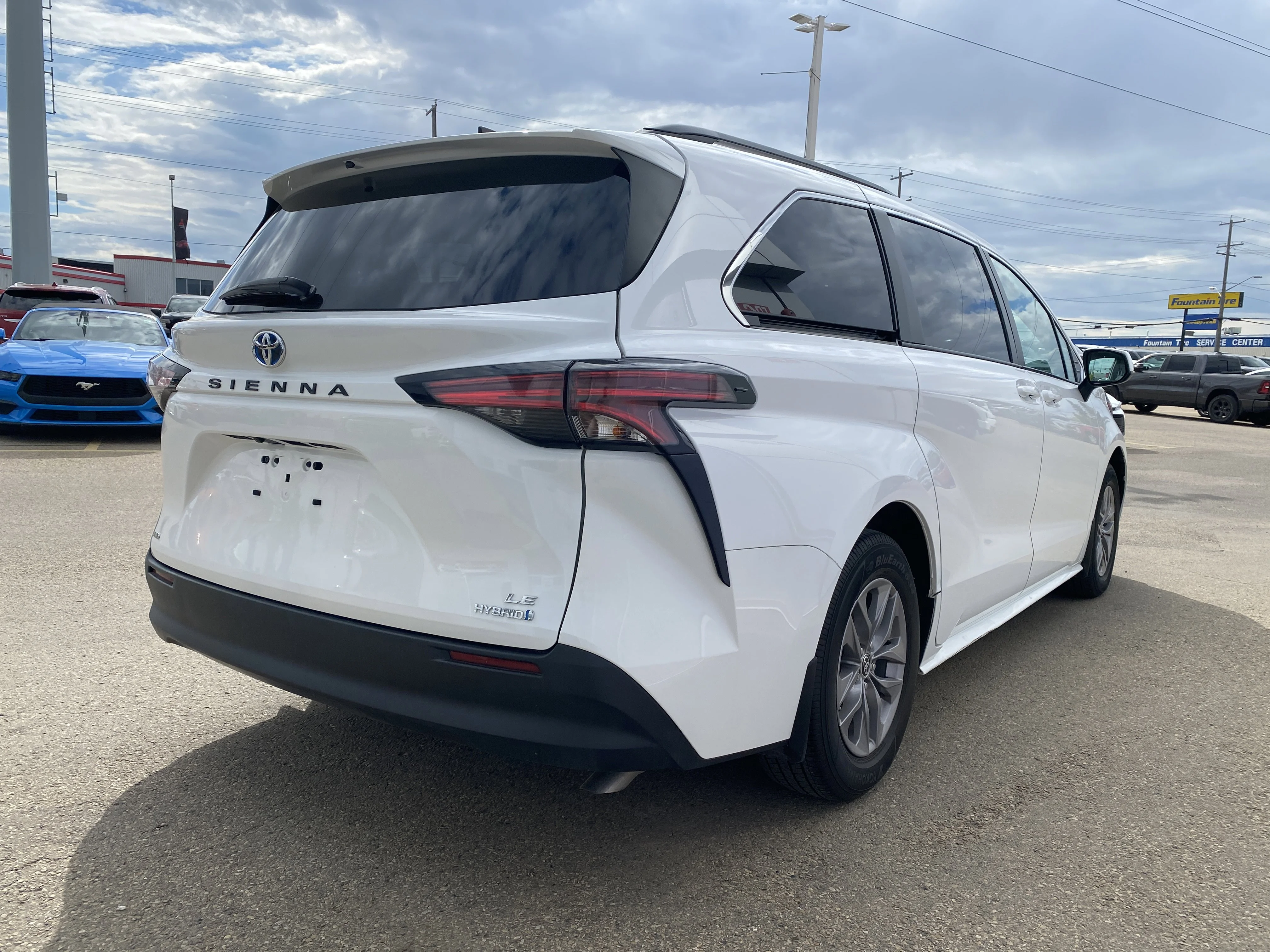 Certified Used 2022 White Toyota LE AWD image 5