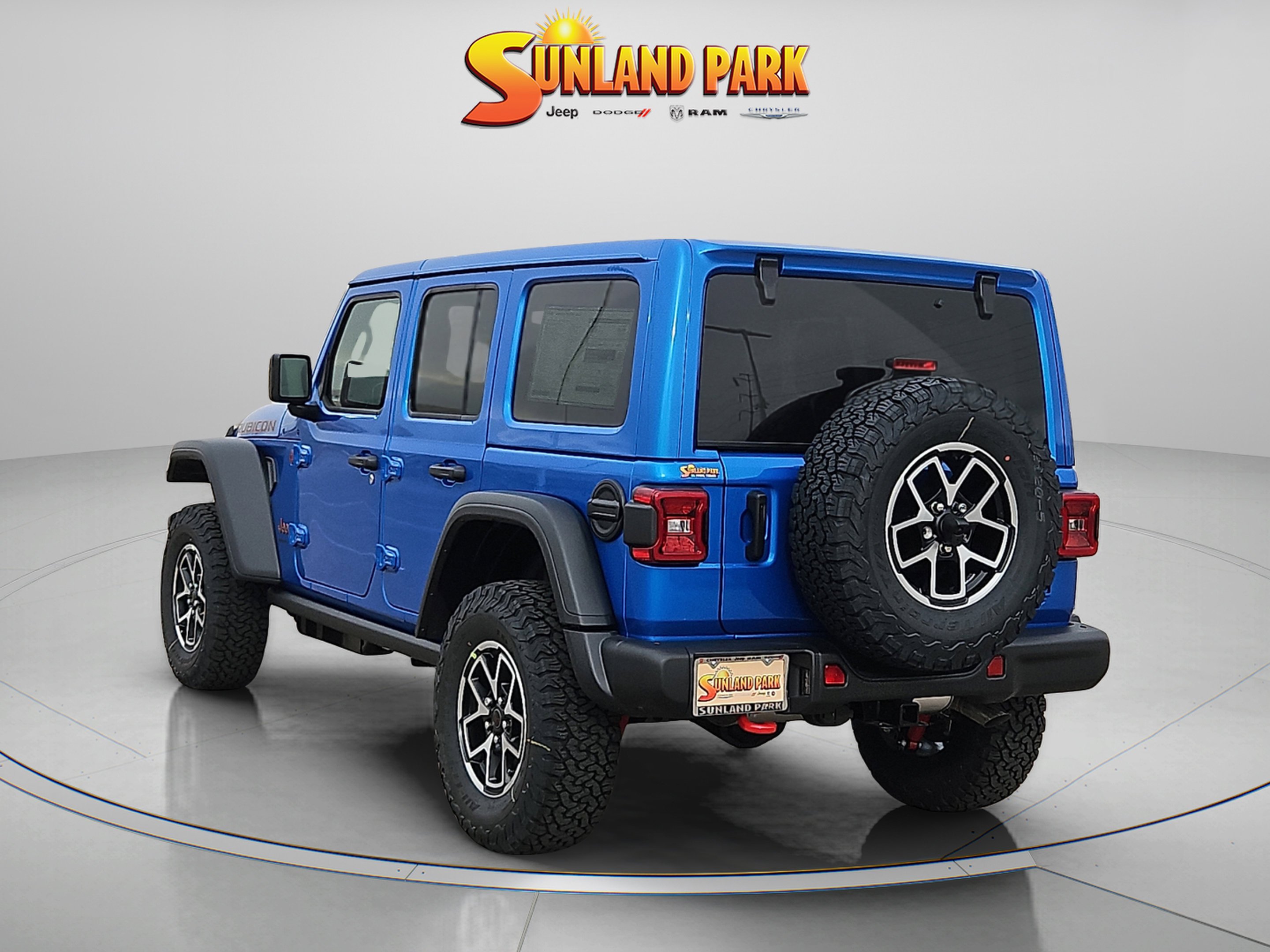 New 2026 Hydro Blue Pearlcoat Jeep Rubicon image 4