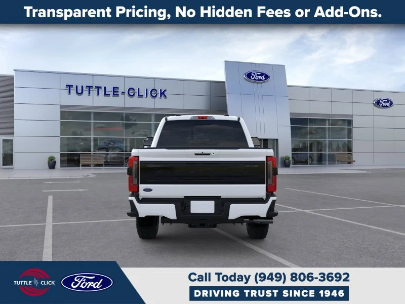 New 2026 Star White Metallic Tri-Coat Ford Platinum image 5
