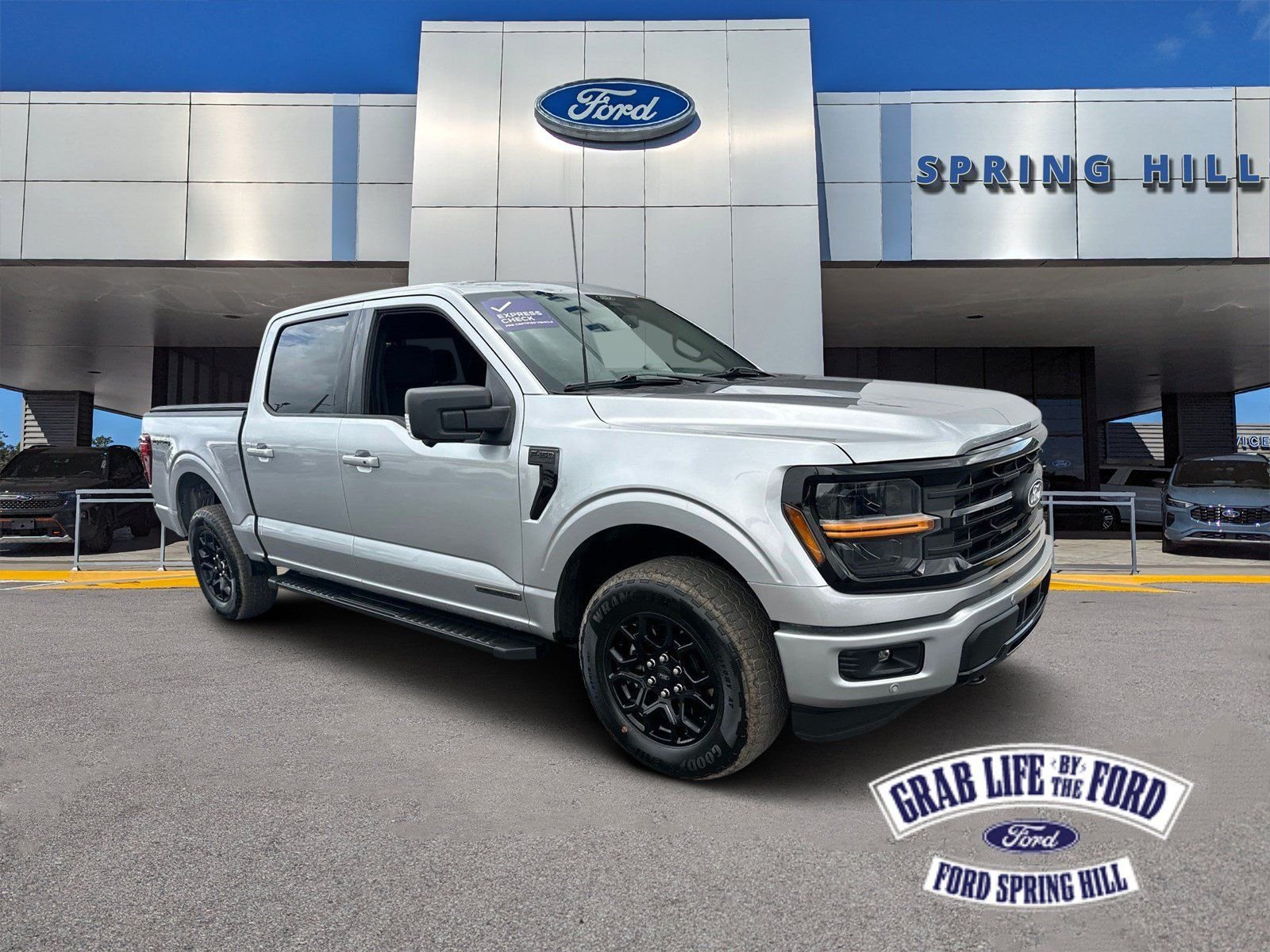 Used 2024 Silver Metallic Ford XLT image 1