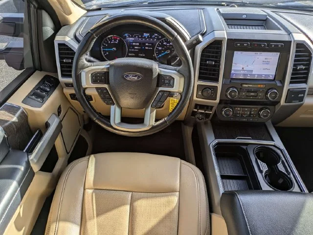 Certified Used 2021 Stone Gray Metallic Ford Lariat image 16