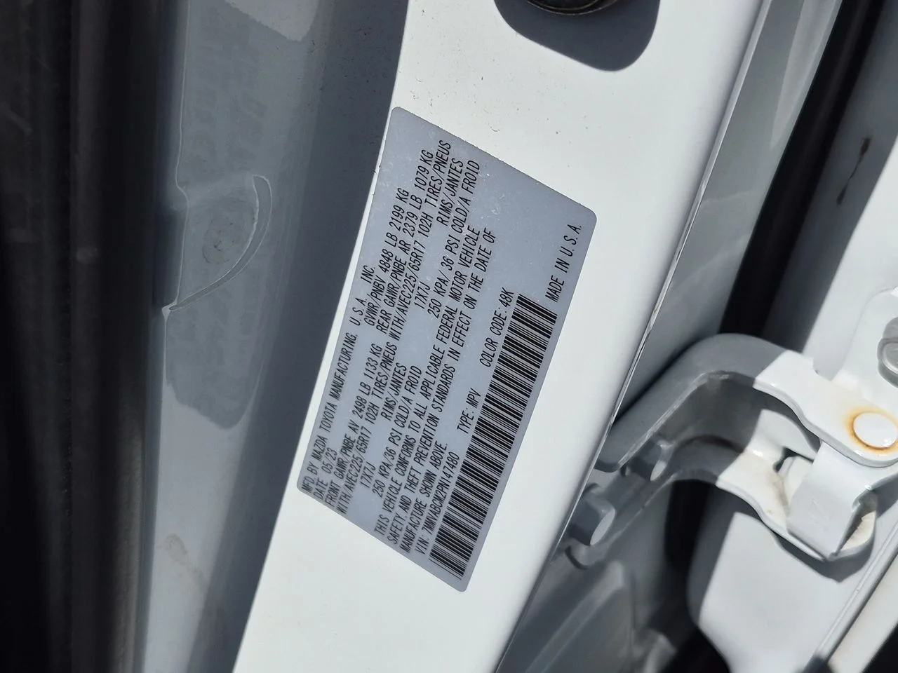 Used 2023 Wind Chill Pearl Mazda 2.5 S Preferred Plus Package image 35