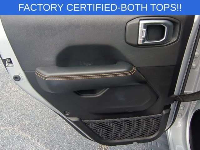 Used 2024 Silver Jeep Sahara 4xe image 26