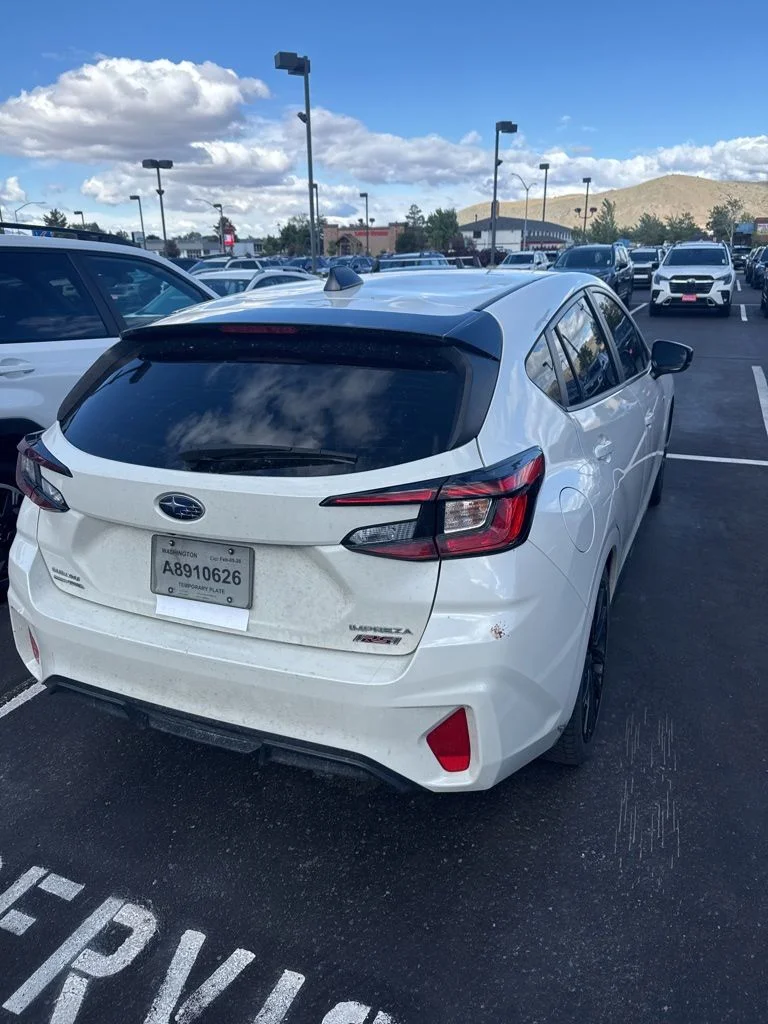 Used 2024 Crystal White Pearl Subaru 2.5RS image 3