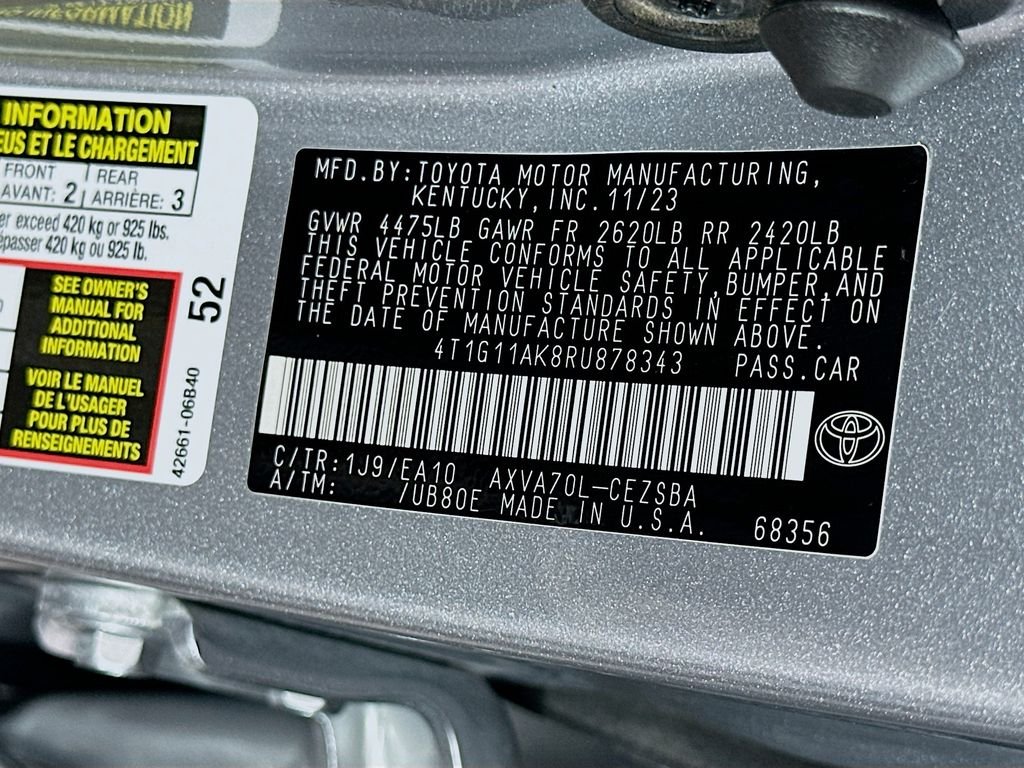 Used 2024 Silver Toyota SE image 30