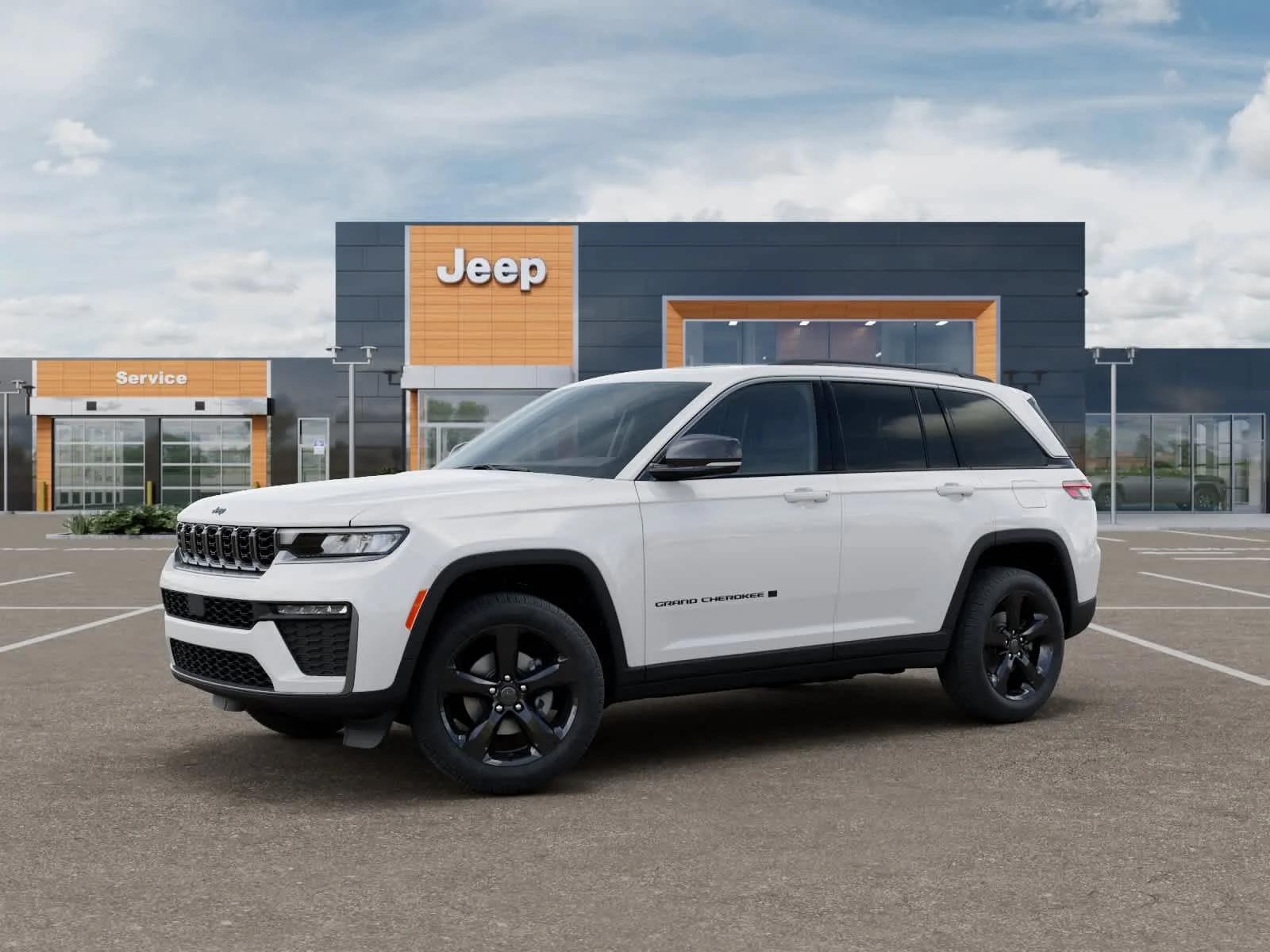 New 2027 Bright White Clearcoat Jeep Limited Reserve image 2