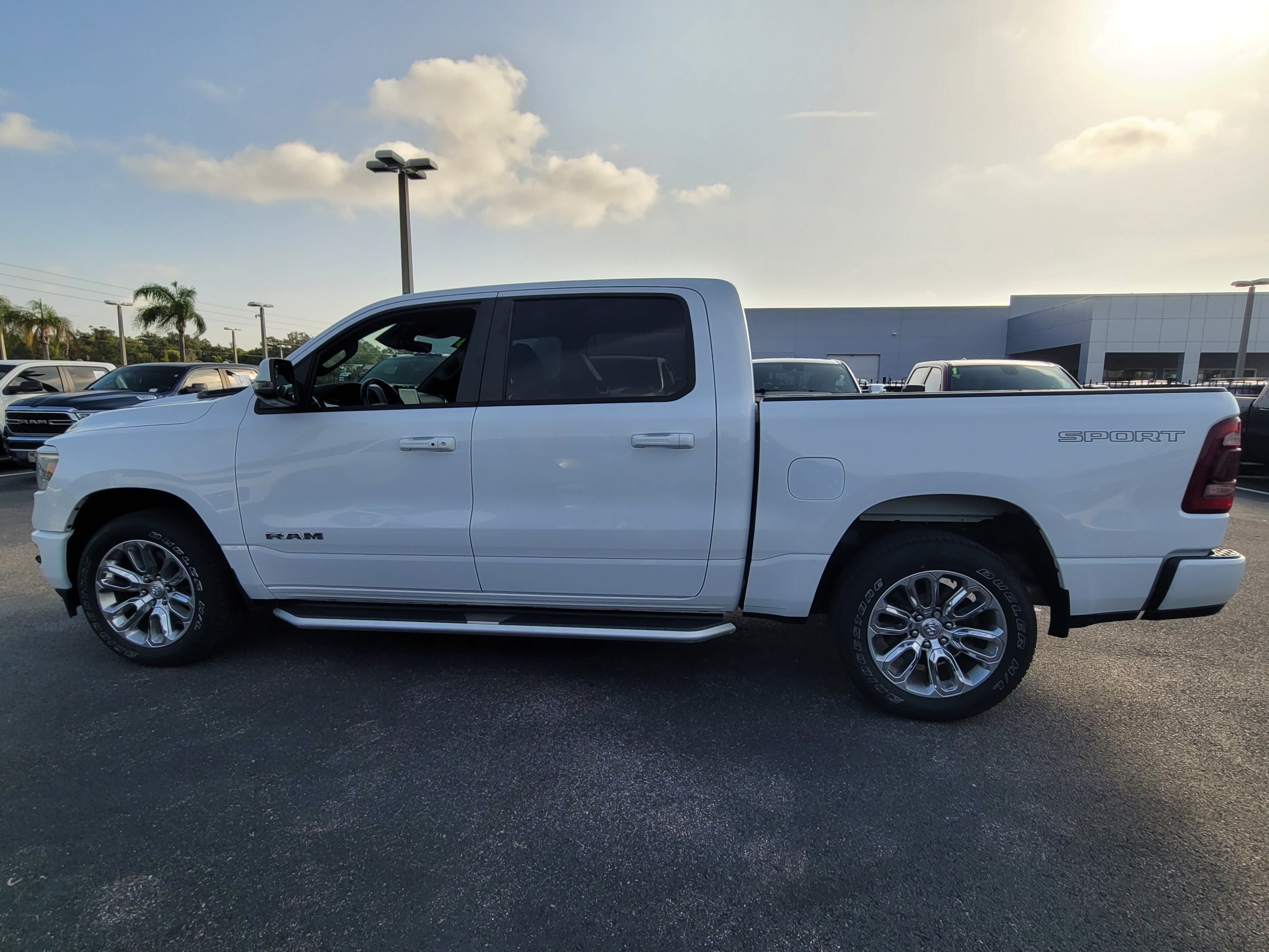 Used 2023 Bright White Clearcoat Ram Laramie image 7