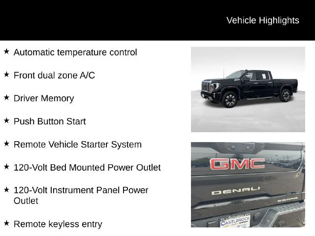 Certified Used 2025 Onyx Black GMC Denali image 15