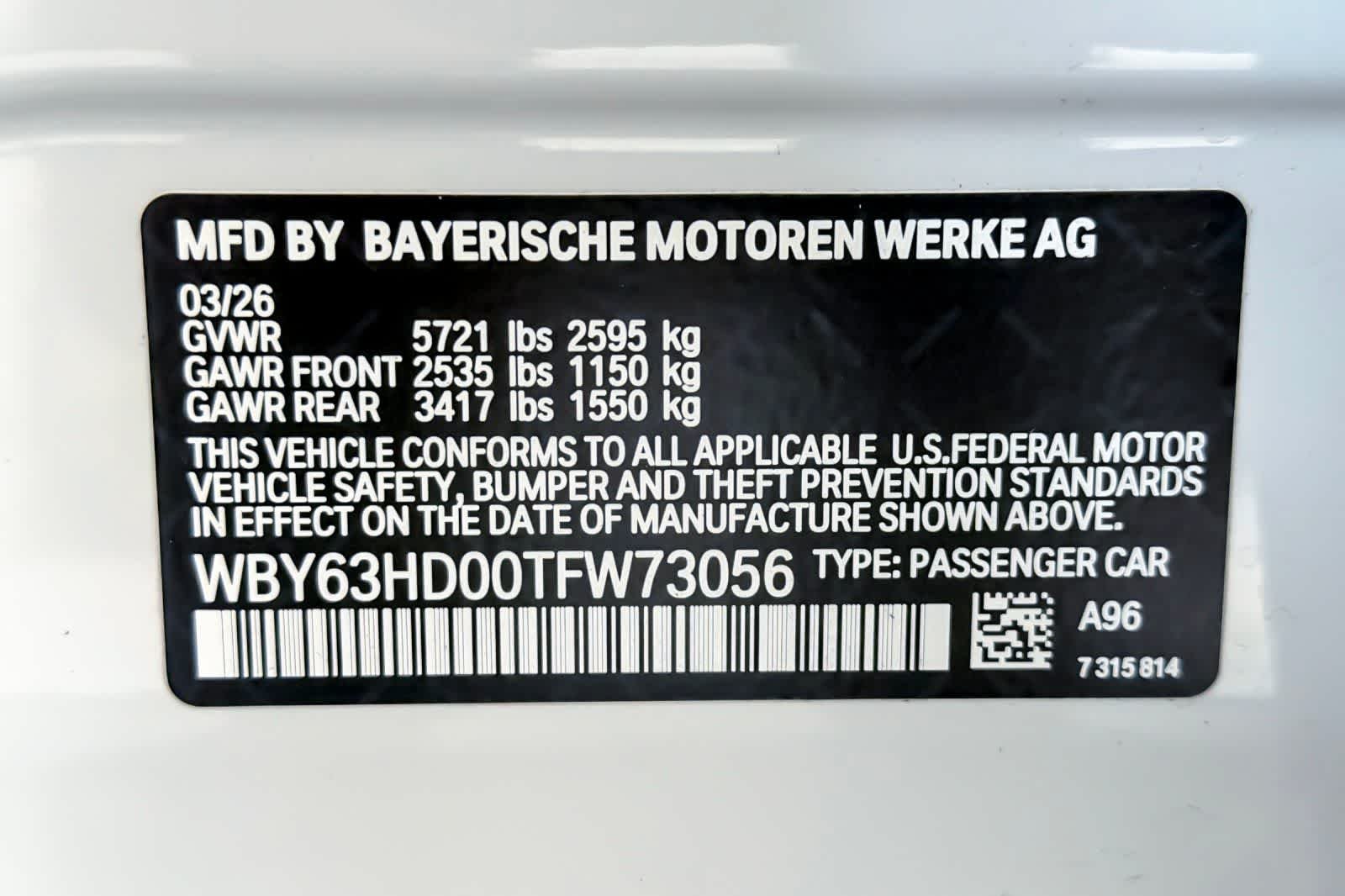 New 2026 Mineral White Metallic BMW eDrive40 image 26