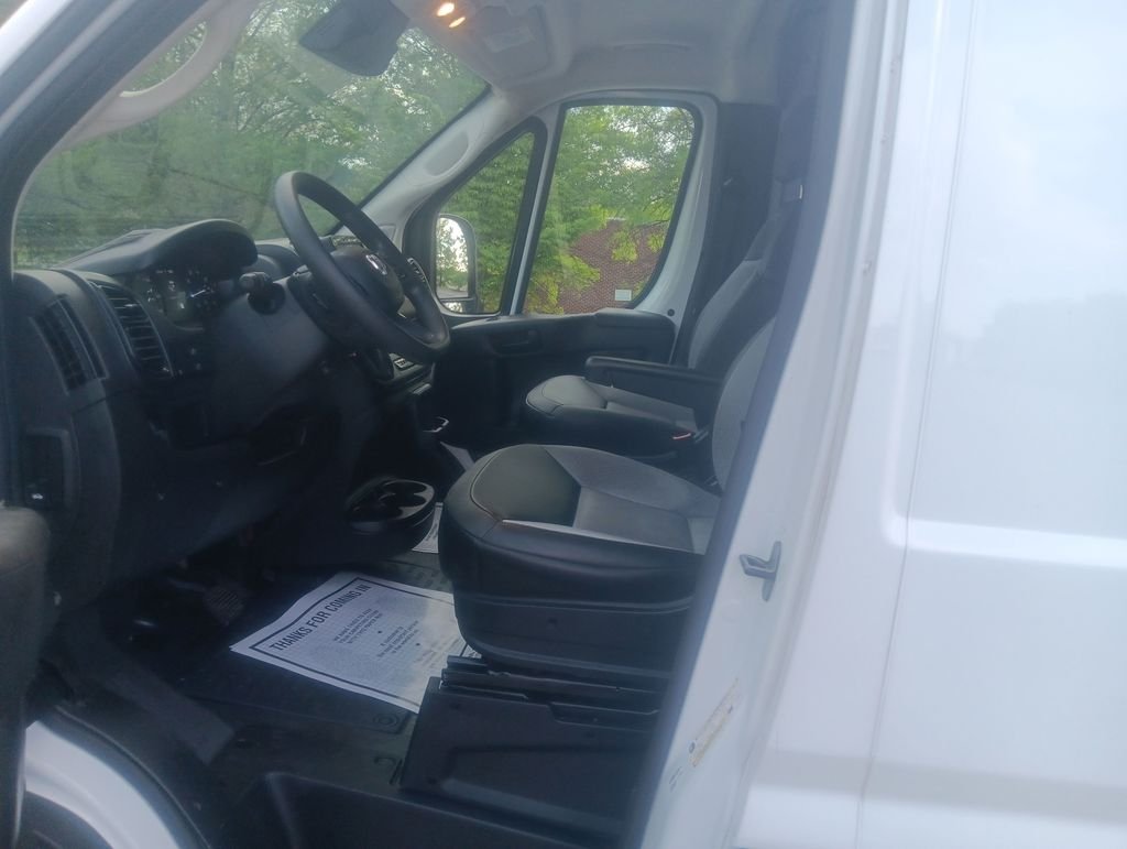 Used 2024 Bright White Clearcoat Ram High Roof image 10