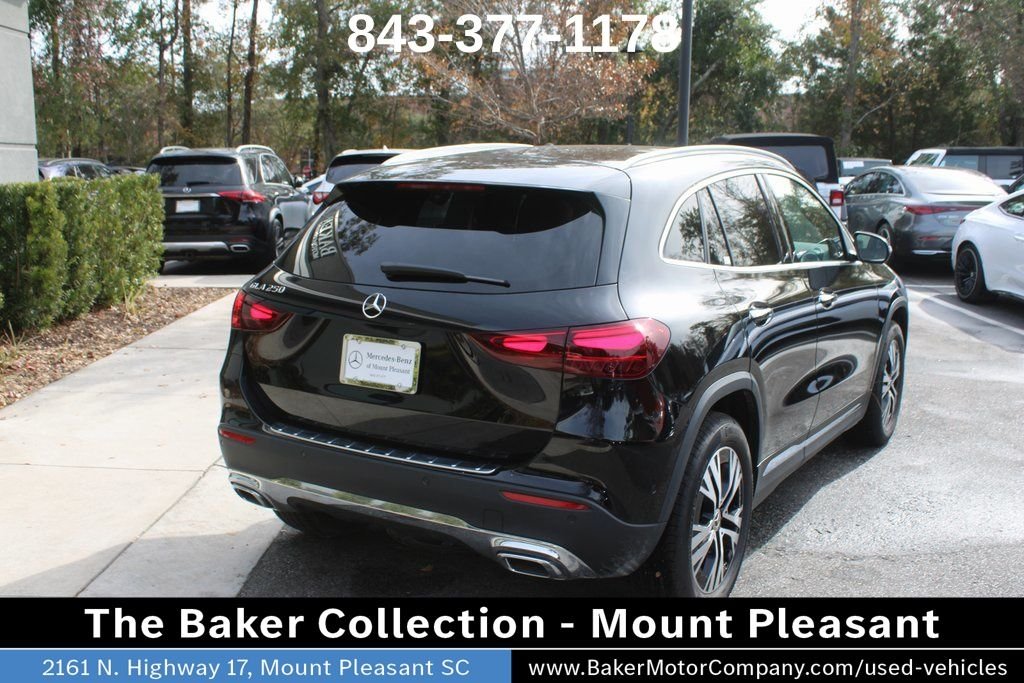 Certified Used 2025 Night Black Mercedes-Benz GLA 250 image 5