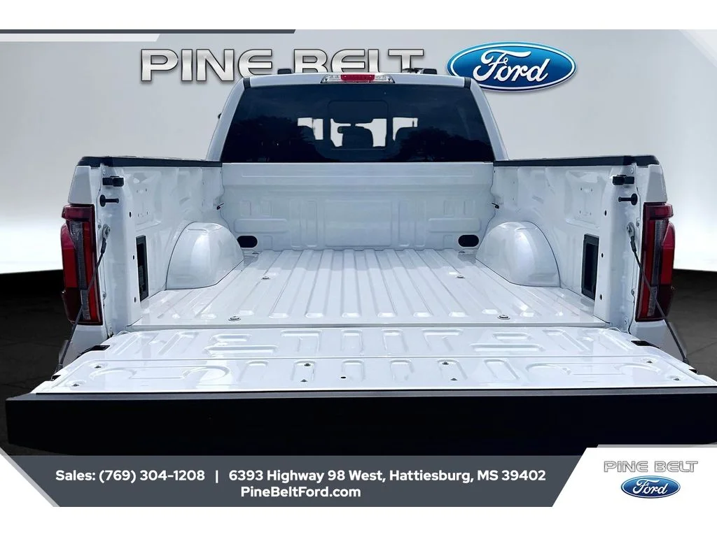 New 2026 Star White Metallic Tri-Coat Ford Lariat® image 12