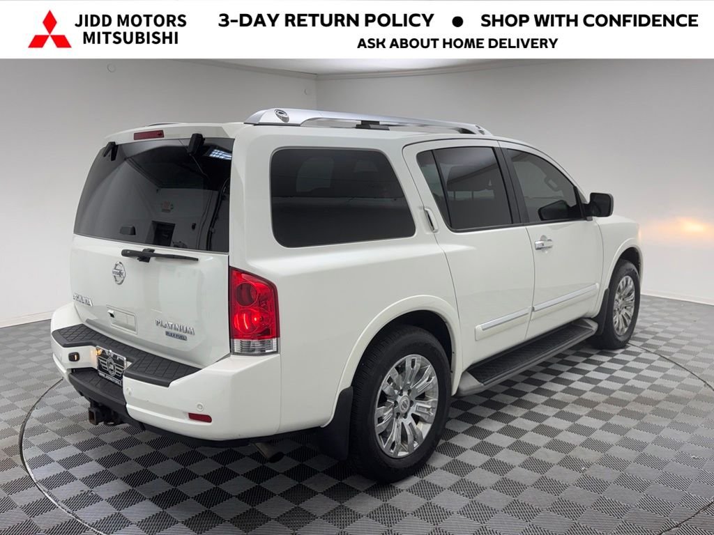 Used 2015 Pearl White Nissan Platinum image 3