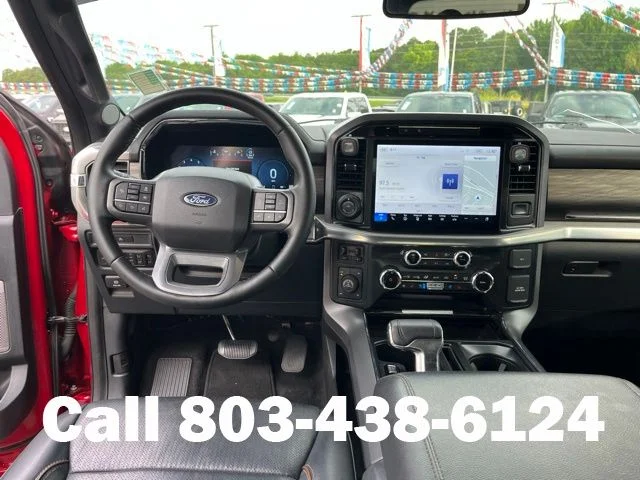 Used 2025 Rapid Red Metallic Tinted Clearcoat Ford Lariat image 16