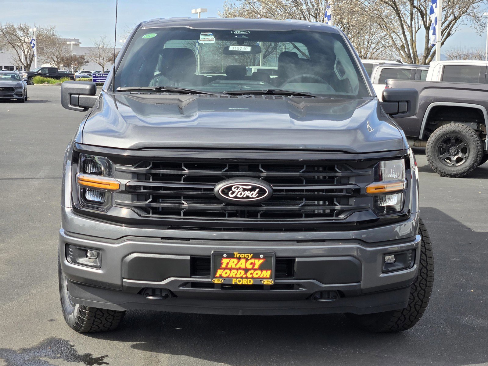 New 2026 Carbonized Gray Metallic Ford XLT image 3