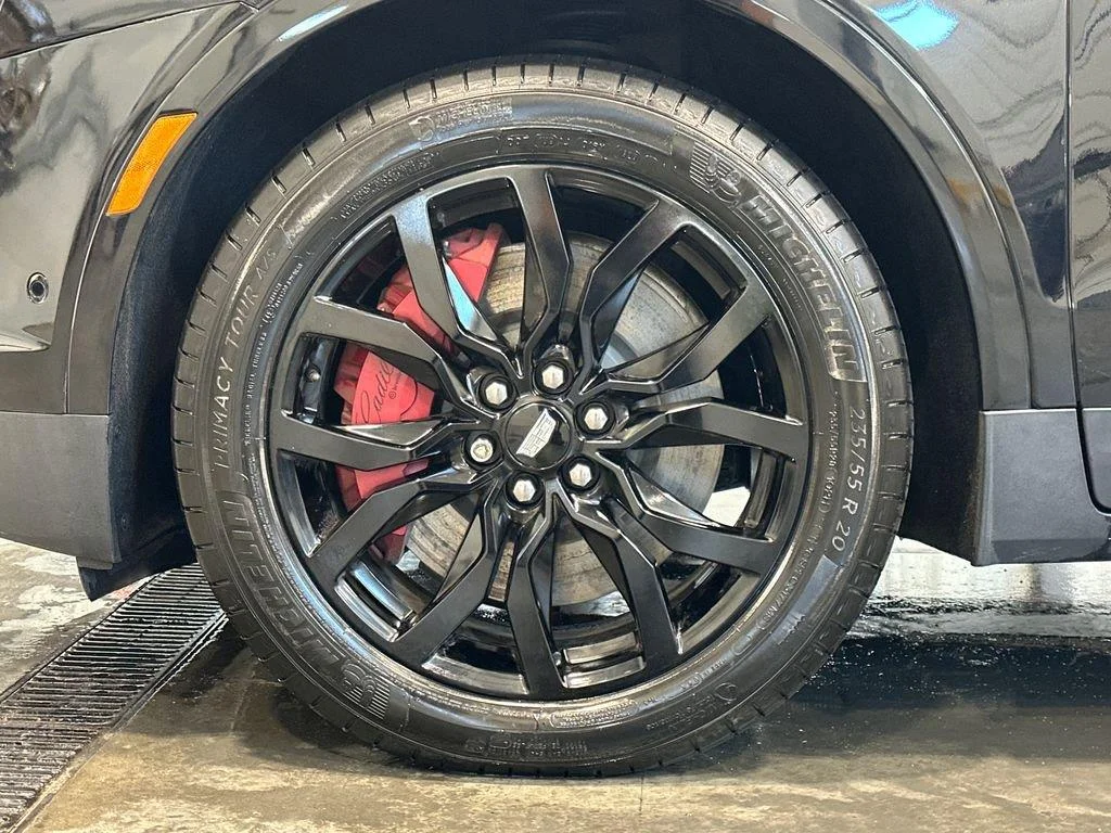 Used 2023 Stellar Black Metallic Cadillac AWD Sport image 9