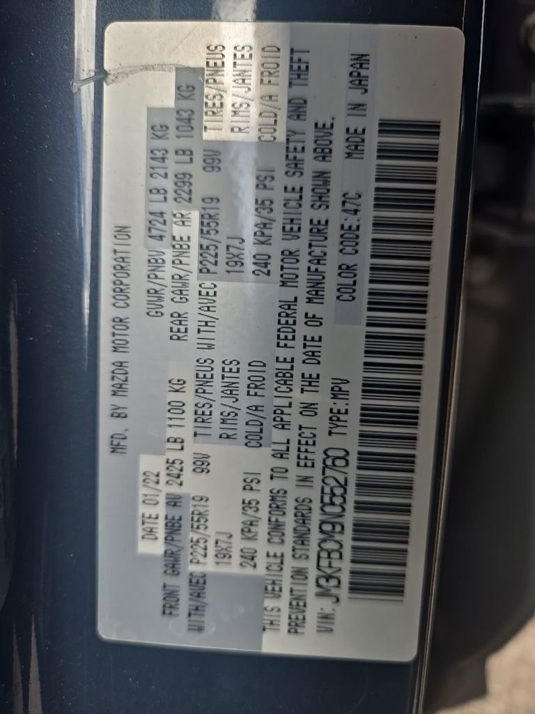 Used 2022 Gray Mazda 2.5 S Carbon Edition image 11