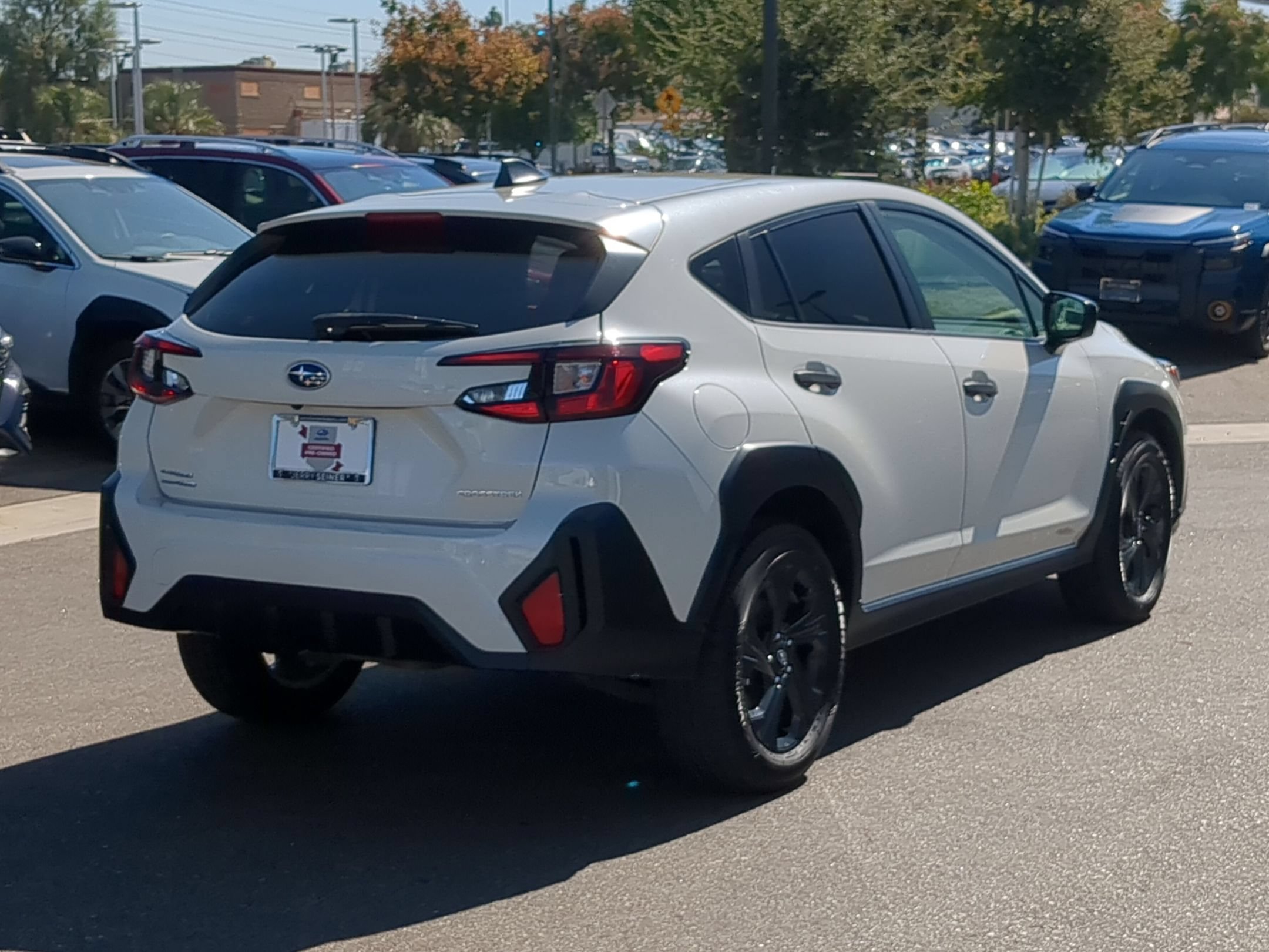 Certified Used 2024 Crystal White Pearl Subaru Base image 5