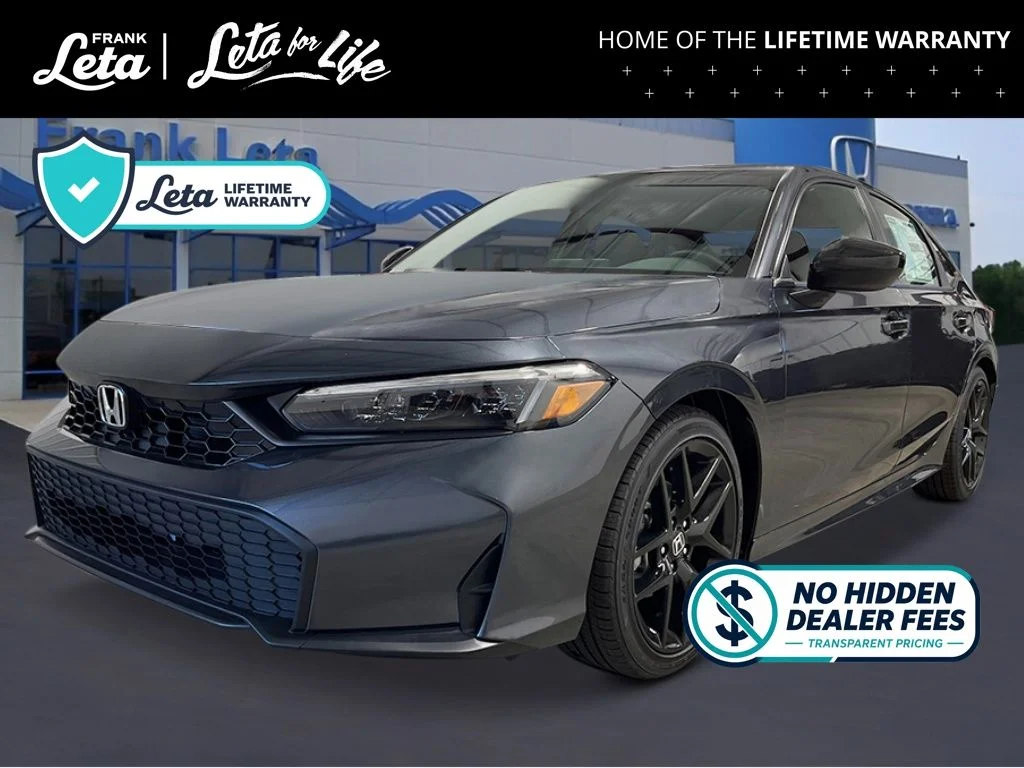 New 2026 Meteorite Gray Metallic Honda 2WD SPORT image 1