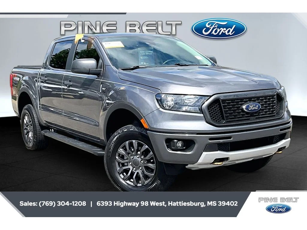 Used 2021 Carbonized Gray Metallic Ford XLT image 1