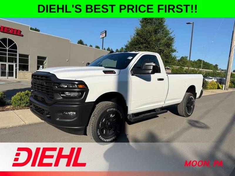 New 2026 Bright White Clear-Coat Exterior Paint RAM Tradesman image 3
