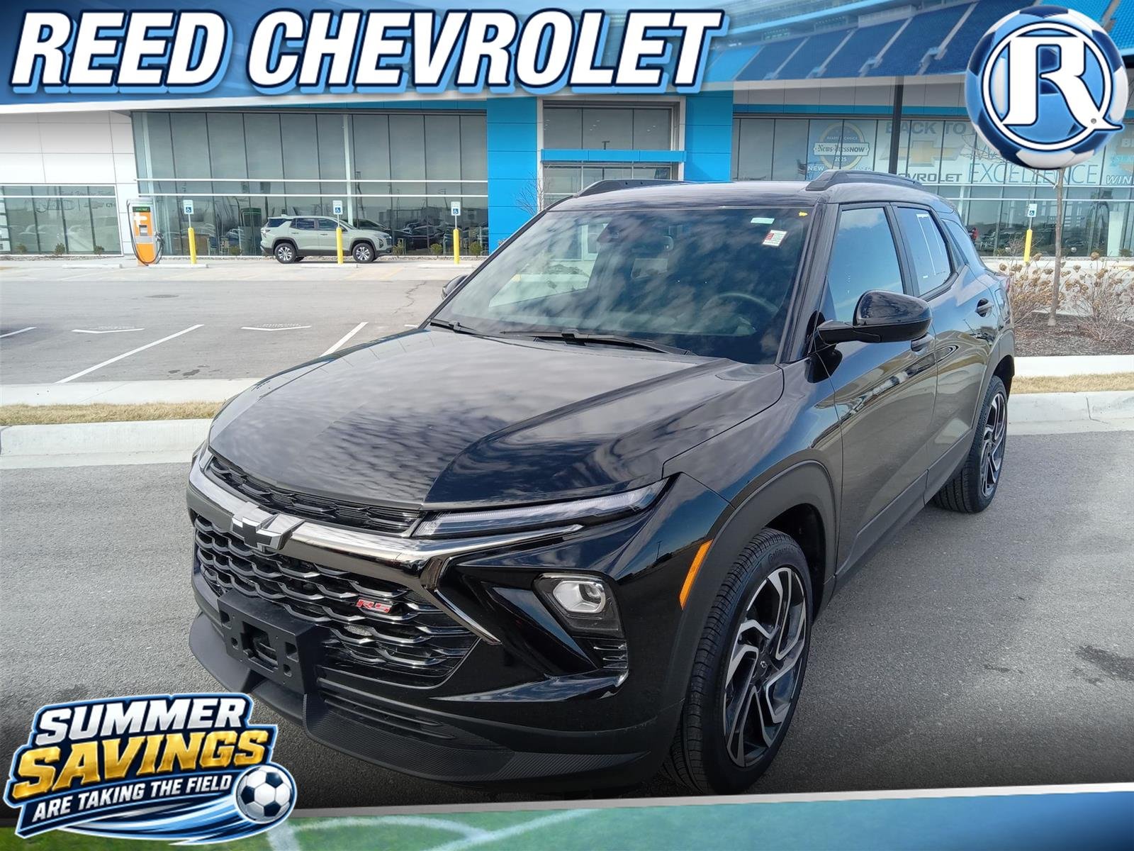 New 2026 Mosaic Black Metallic Chevrolet RS image 1