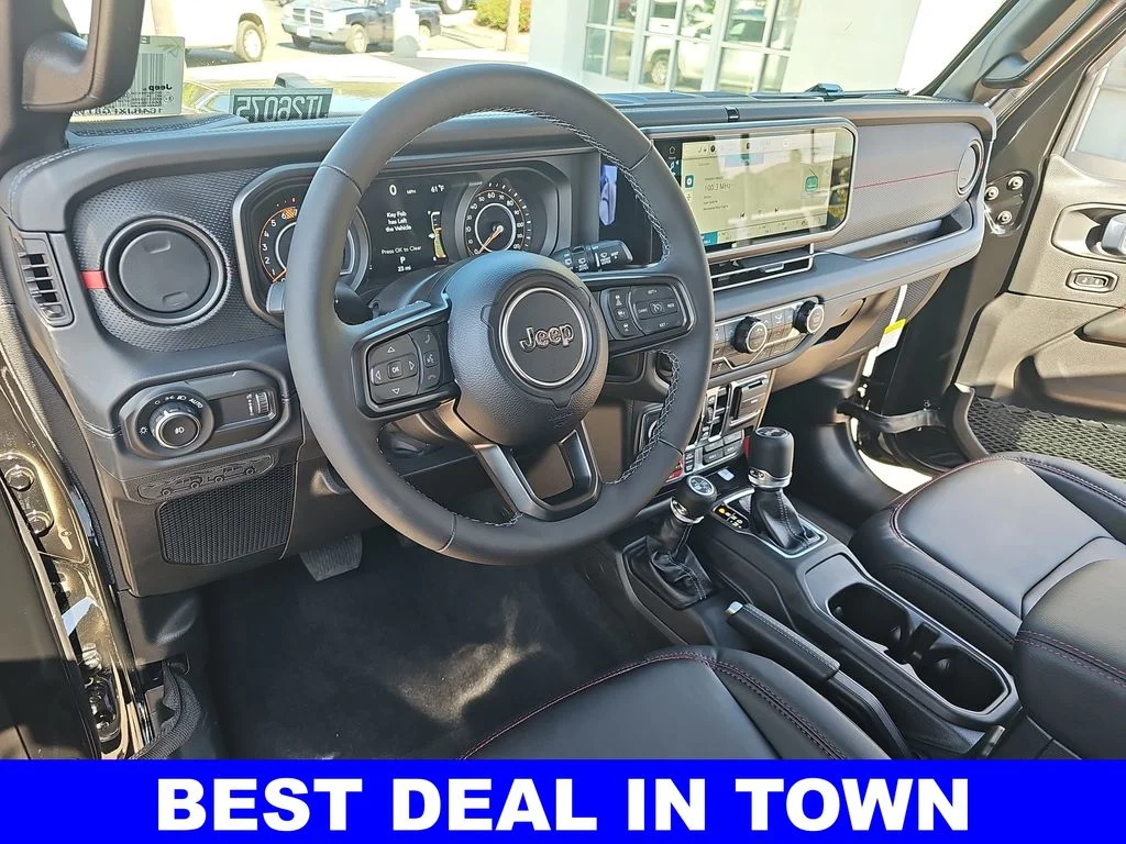 New 2026 Black Clear-Coat Exterior Paint Jeep Rubicon X image 18