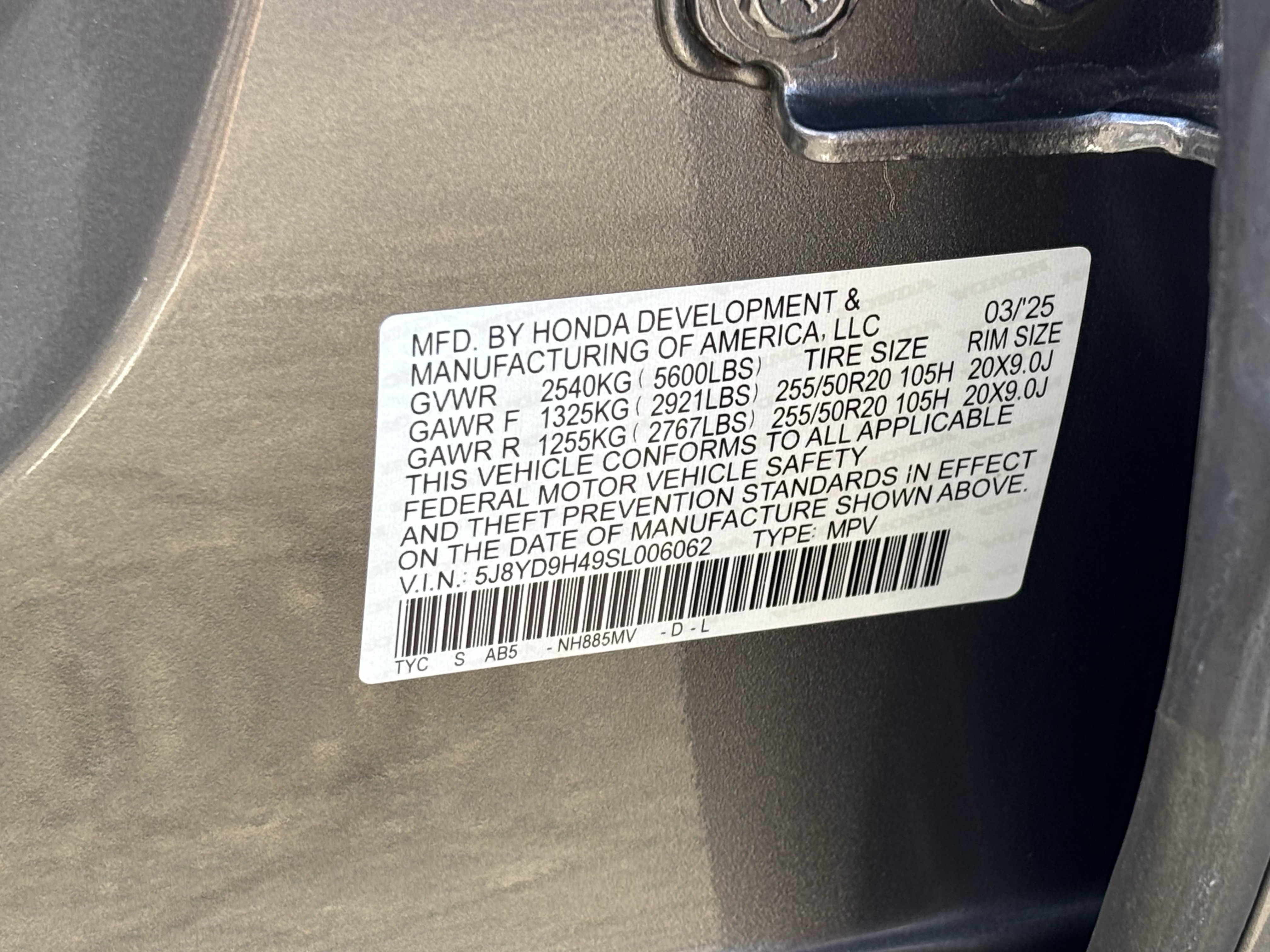 Used 2025 Gray Acura w/Technology Package image 31