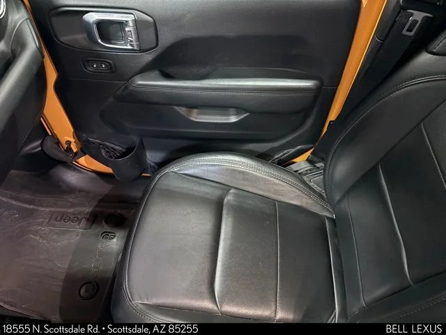 Used 2021 Yellow Jeep Unlimited Sahara Altitude image 18
