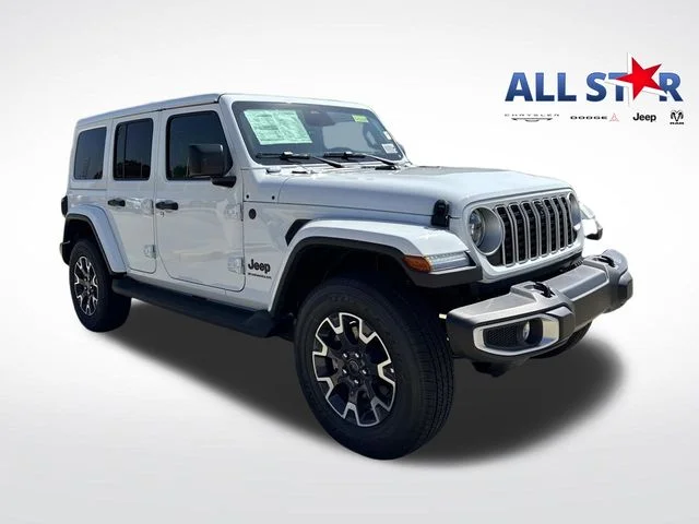 New 2026 White Jeep Sahara image 1